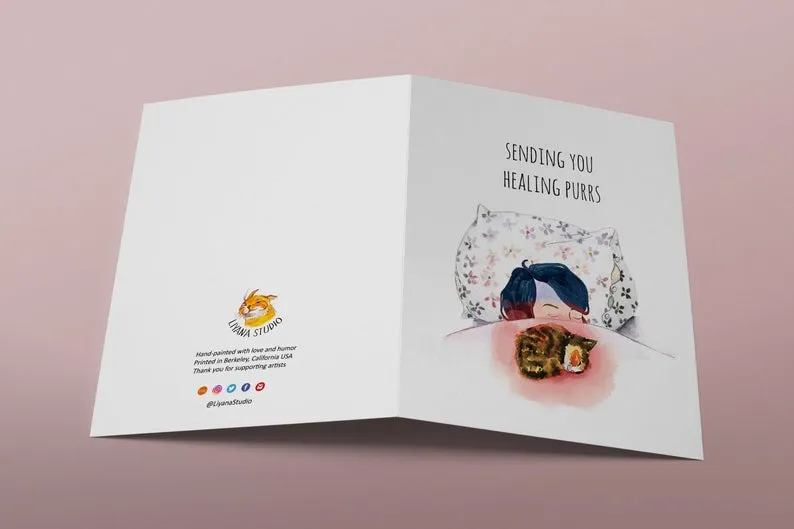 SP | Healing Purrs Card