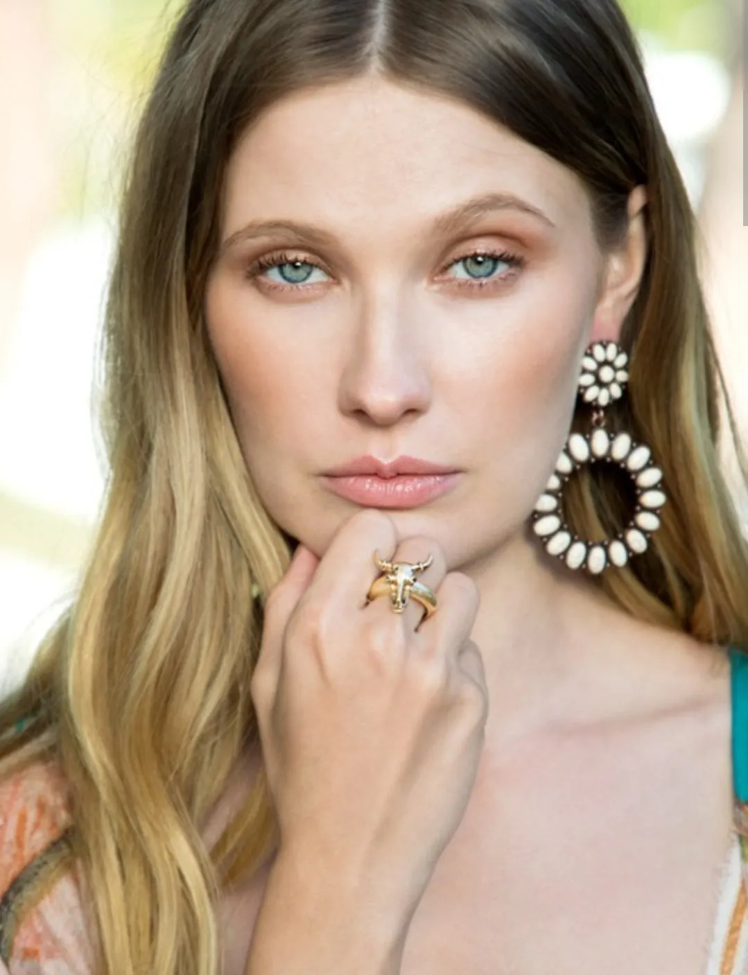 Steer Skull Stretch ring *