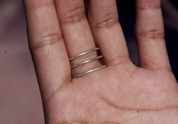 Sterling Silver Bezel Cups Ring Blank