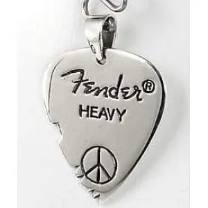 Sterling Silver Guitar Pick Pendant
