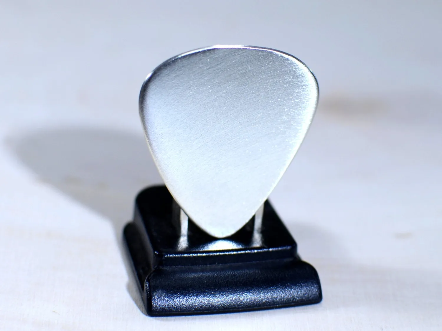 Sterling silver guitar pick ready to personalize