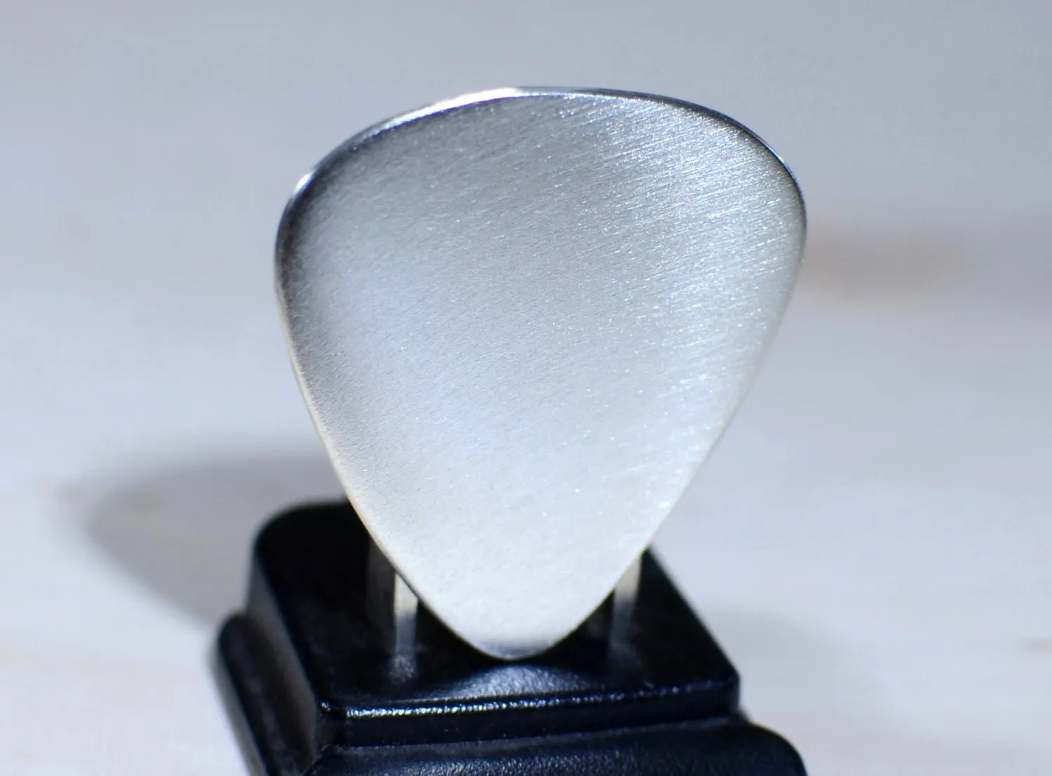 Sterling silver guitar pick ready to personalize