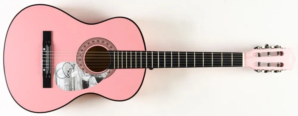 Taylor Swift Signed 38" Acoustic Guitar (JSA COA) All-Time Champ in Music Awards