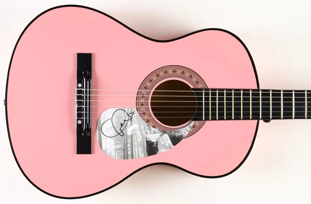 Taylor Swift Signed 38" Acoustic Guitar (JSA COA) All-Time Champ in Music Awards