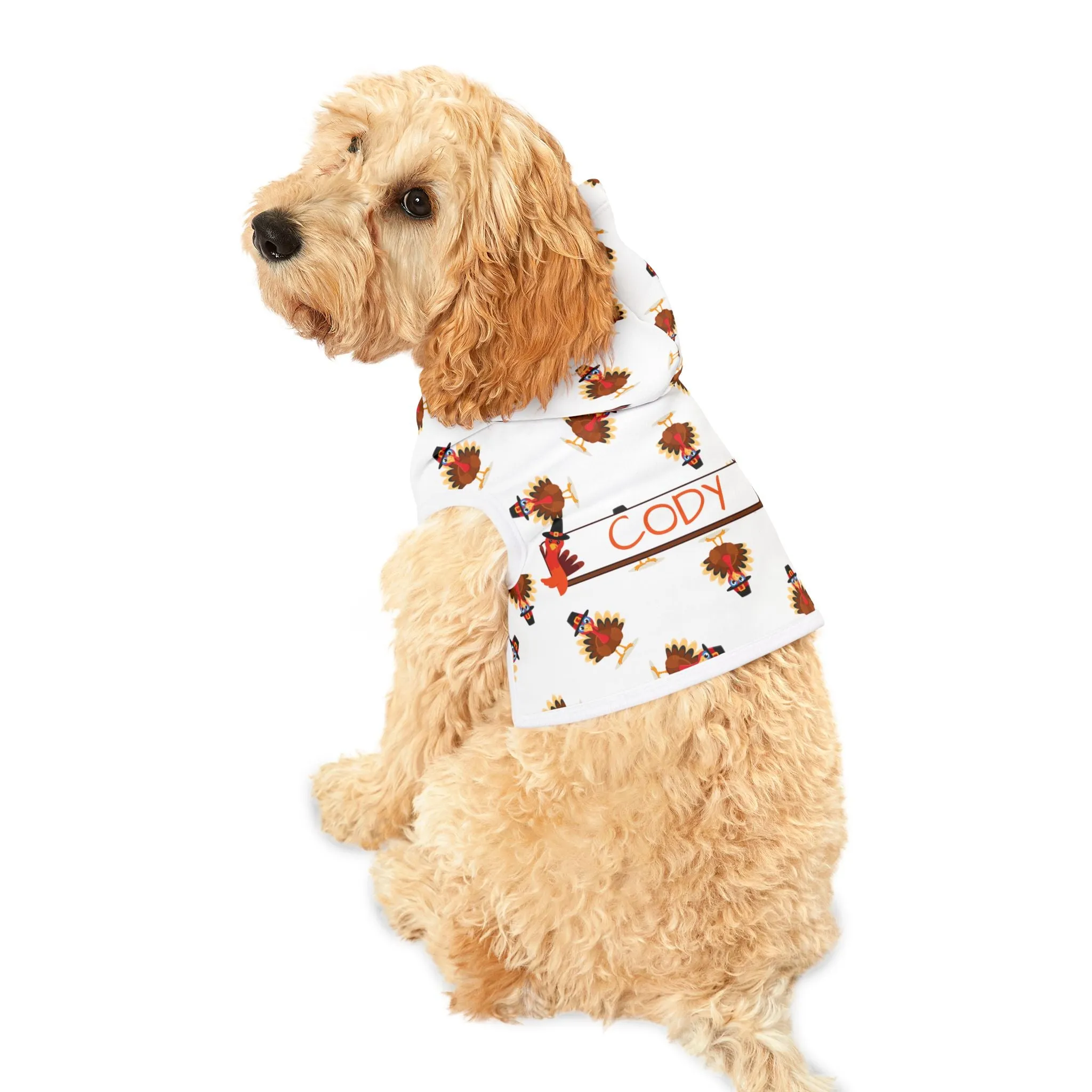 Thanksgiving Personalized & Custom Pet Hoodie - Custom Pet Apparel