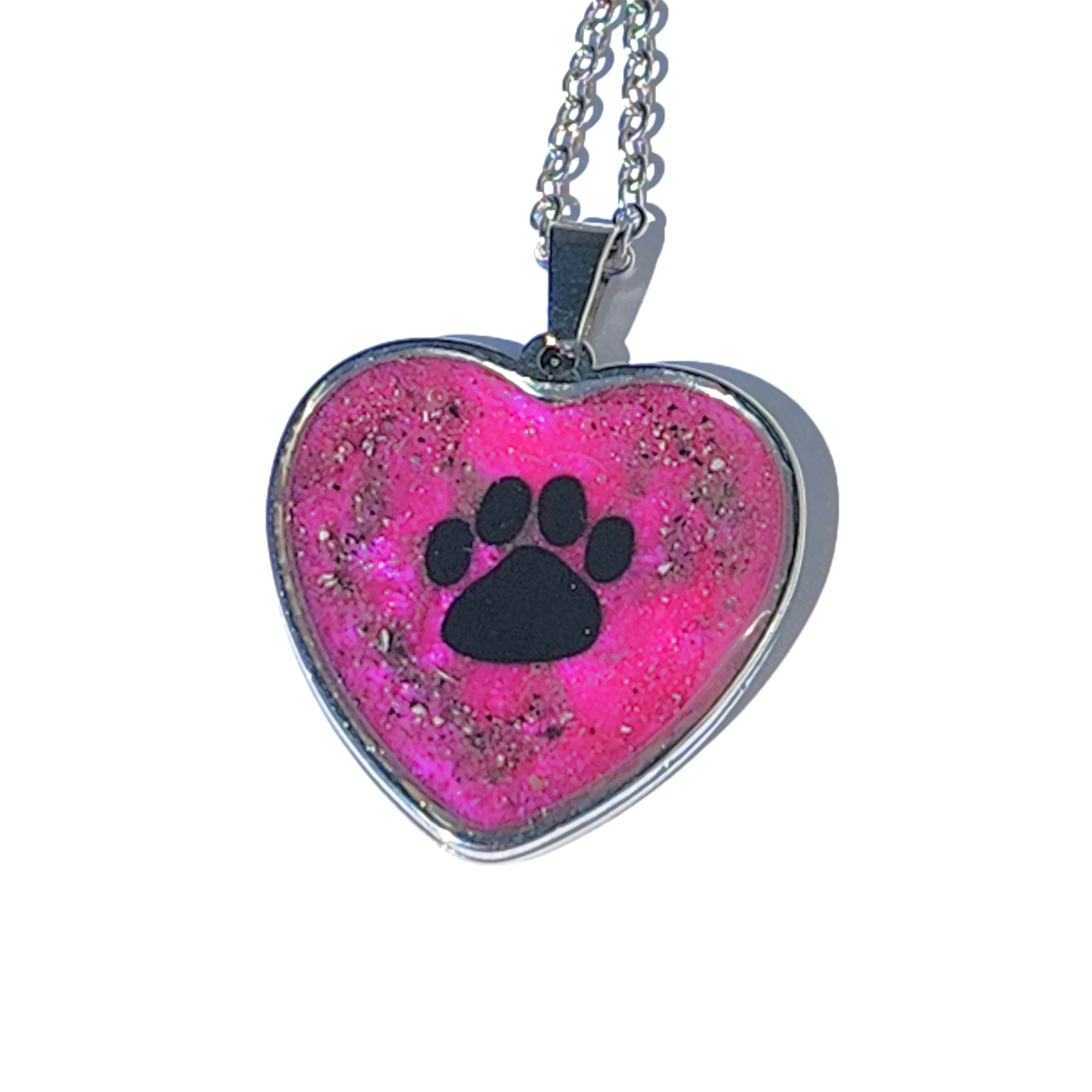 The Paw Print cremation pendant
