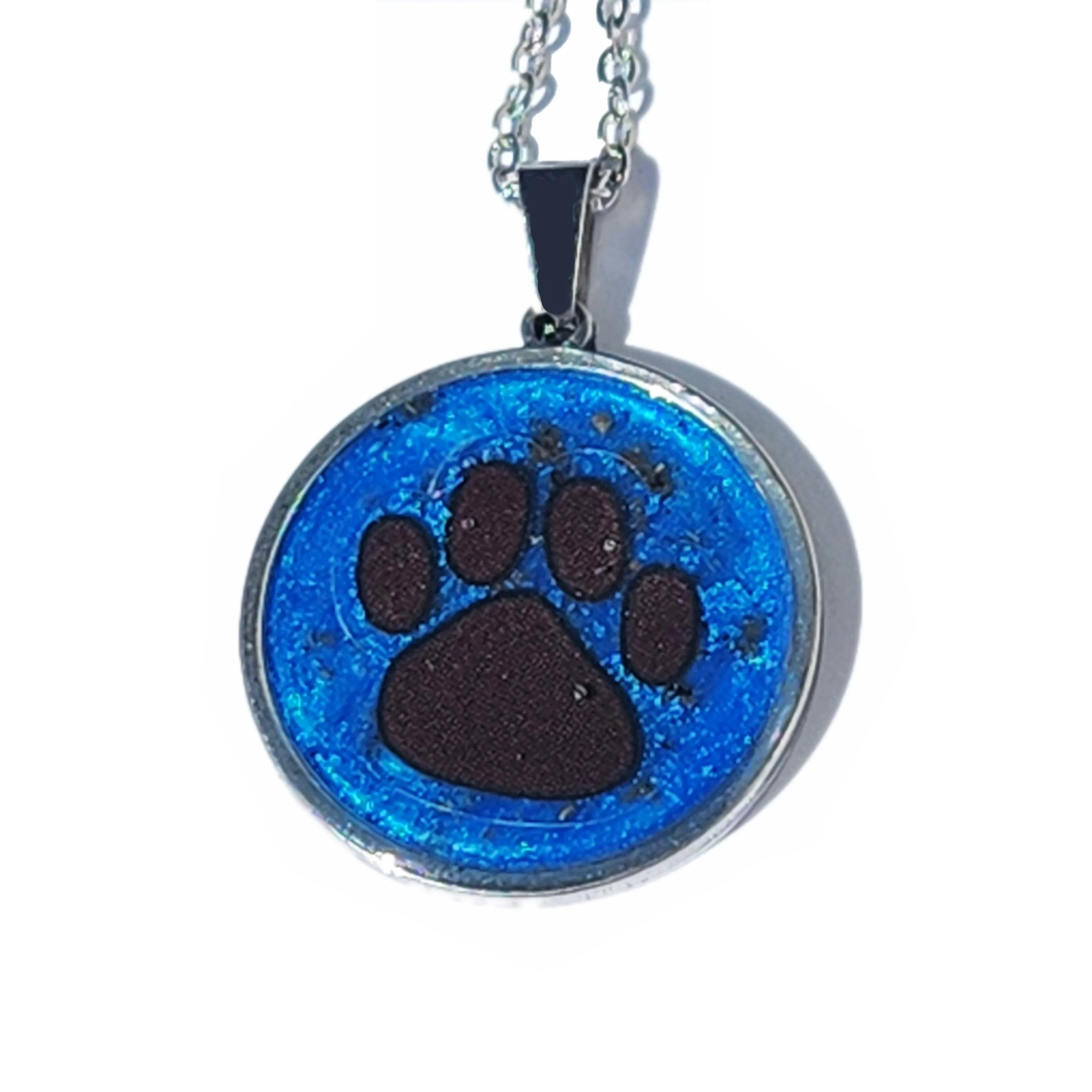 The Paw Print cremation pendant