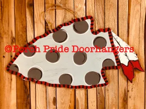 Thompson Warrior Arrowhead Door Hanger