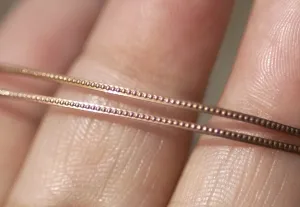 Tiny mini Dots Patterned wire 0.9mm delicate dainty minimalist wire, decorative wire