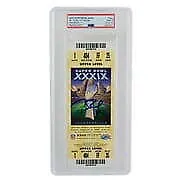 Tom Brady Signed Patriots Super Bowl XXXIX Ticket PSA/DNA Mint 9 Auto 10
