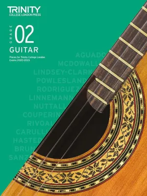 Trinity Classical Guitar Exam Pieces 2020-2023 - Grade 2