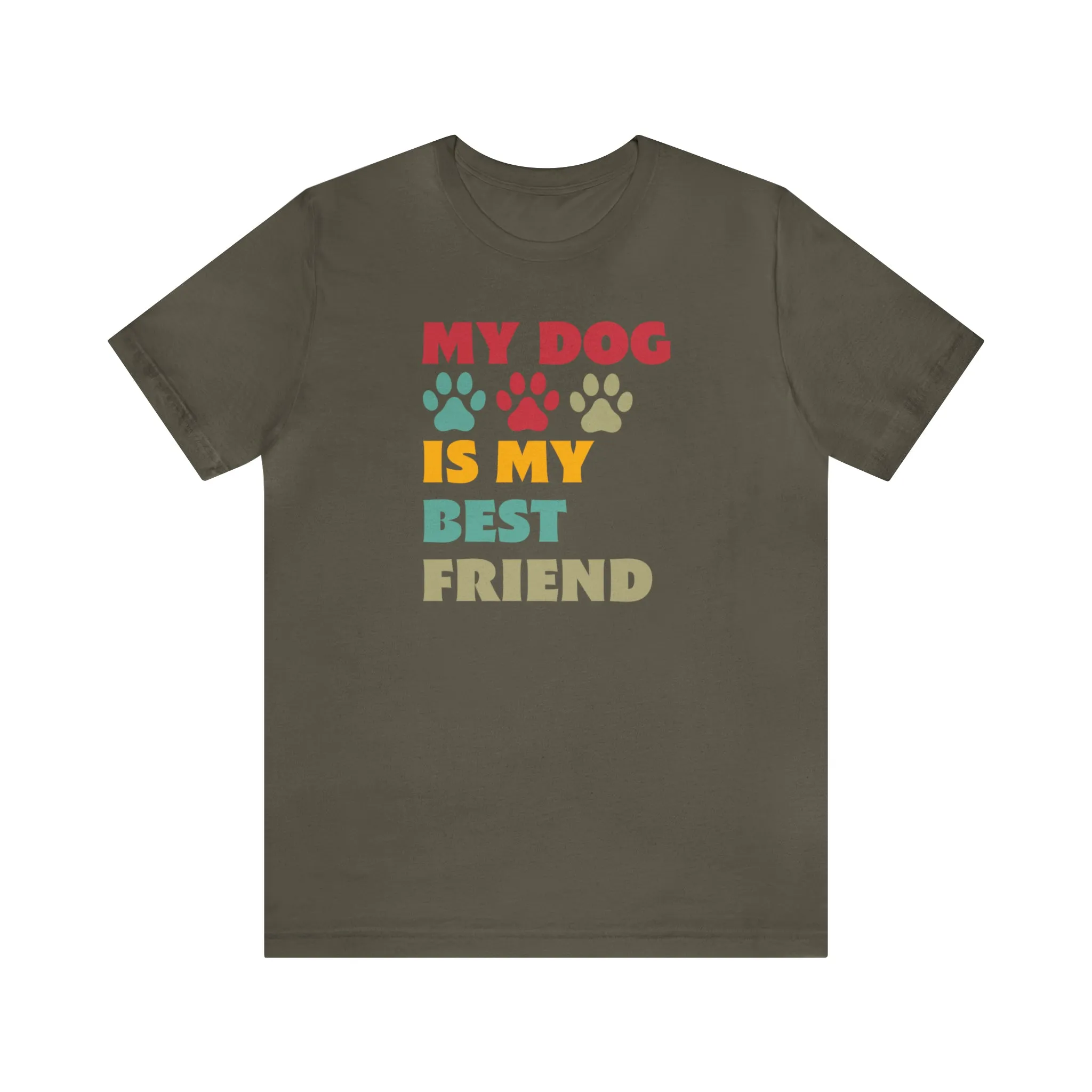 TShirt Dog Lover T Shirt Dog Best Friend Funny Love Dog T-shirt Gift
