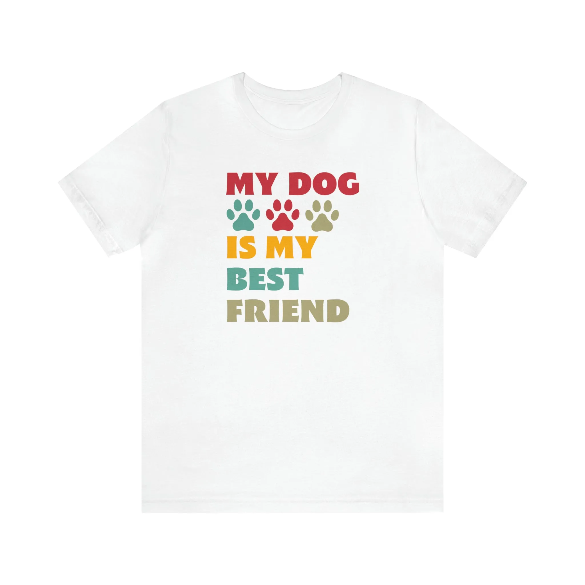 TShirt Dog Lover T Shirt Dog Best Friend Funny Love Dog T-shirt Gift