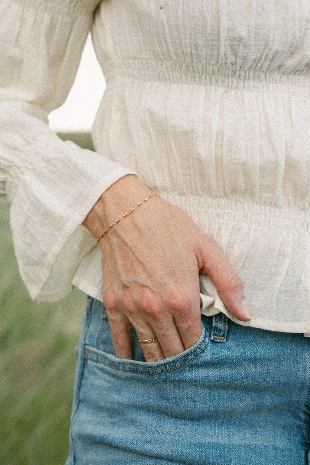 Tube Chain Bracelet