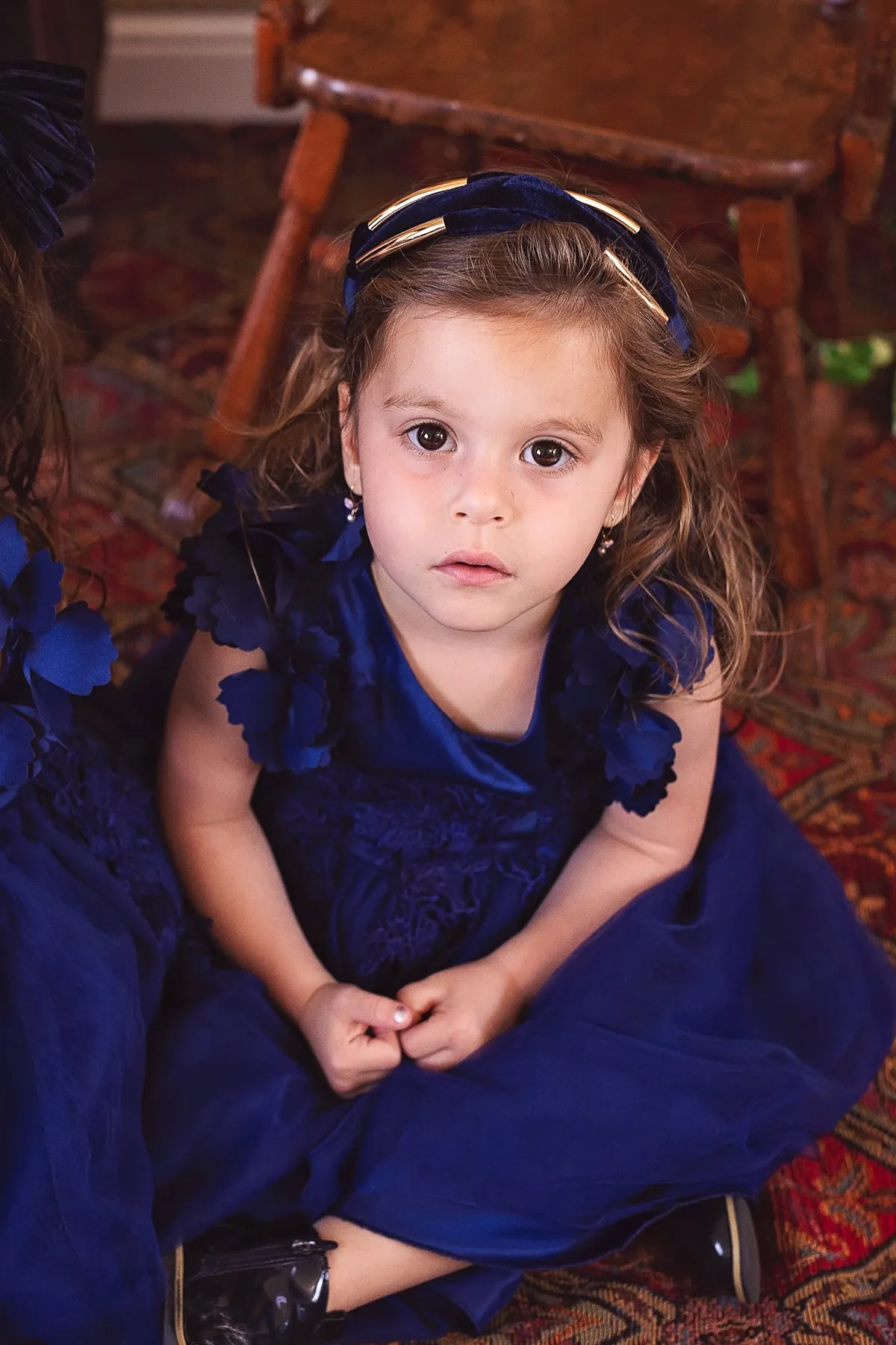 Tubular Wrap  - Navy Velvet