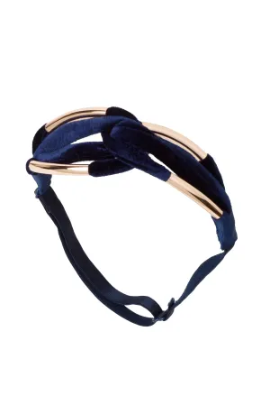 Tubular Wrap  - Navy Velvet