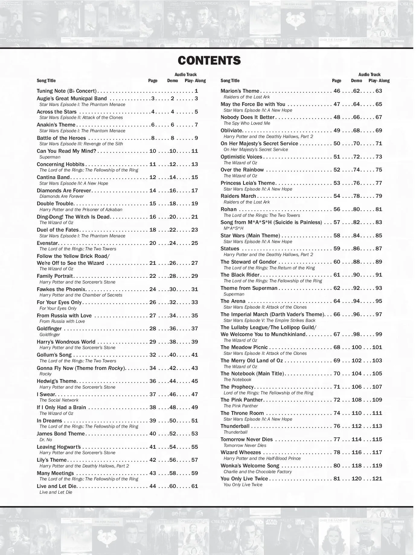 Ultimate Movie Instrumental Solos, Flute