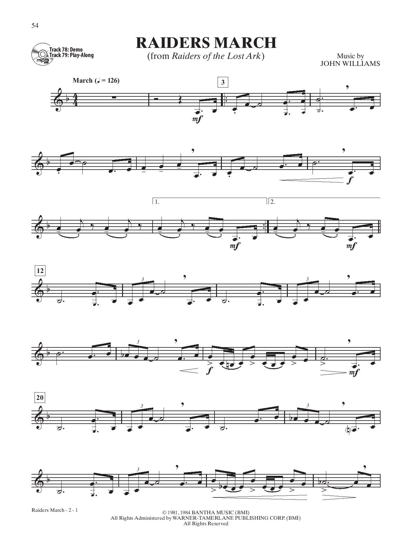 Ultimate Movie Instrumental Solos, Horn
