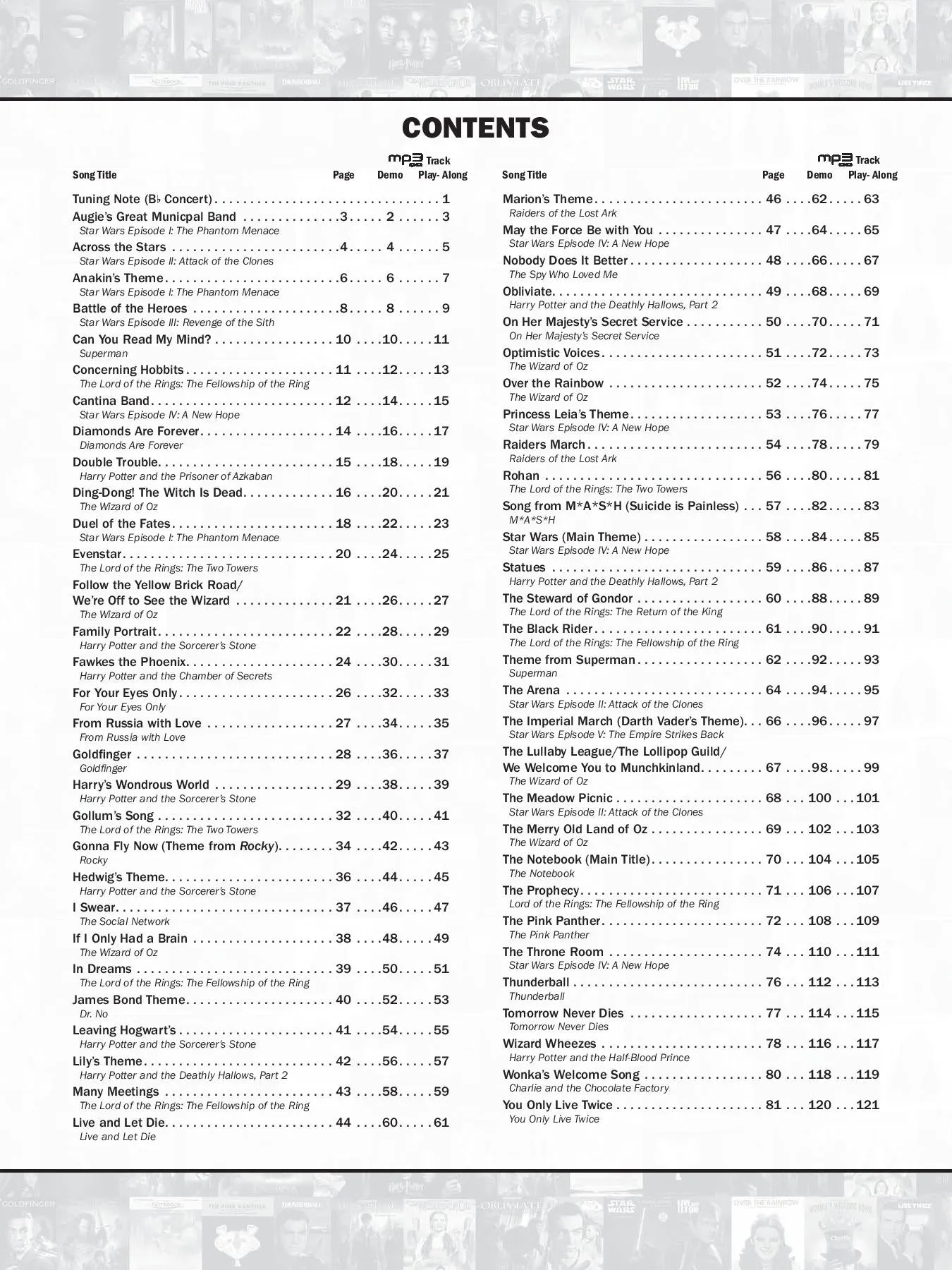 Ultimate Movie Instrumental Solos, Horn