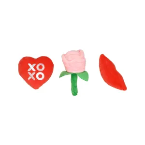 Valentine’s Dog Toys, Set of 3