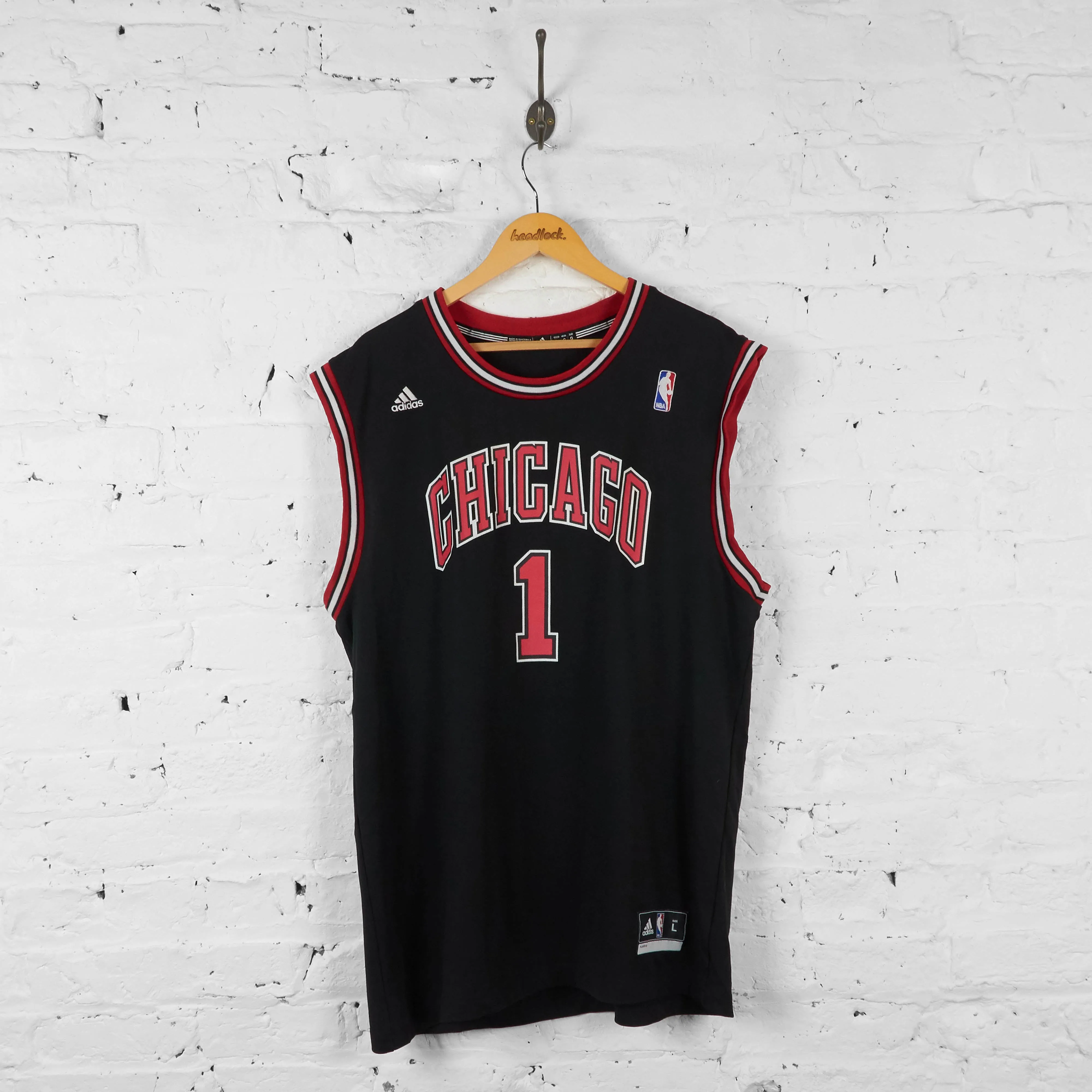 Vintage NBA Chicago Bulls Jersey - Black - L