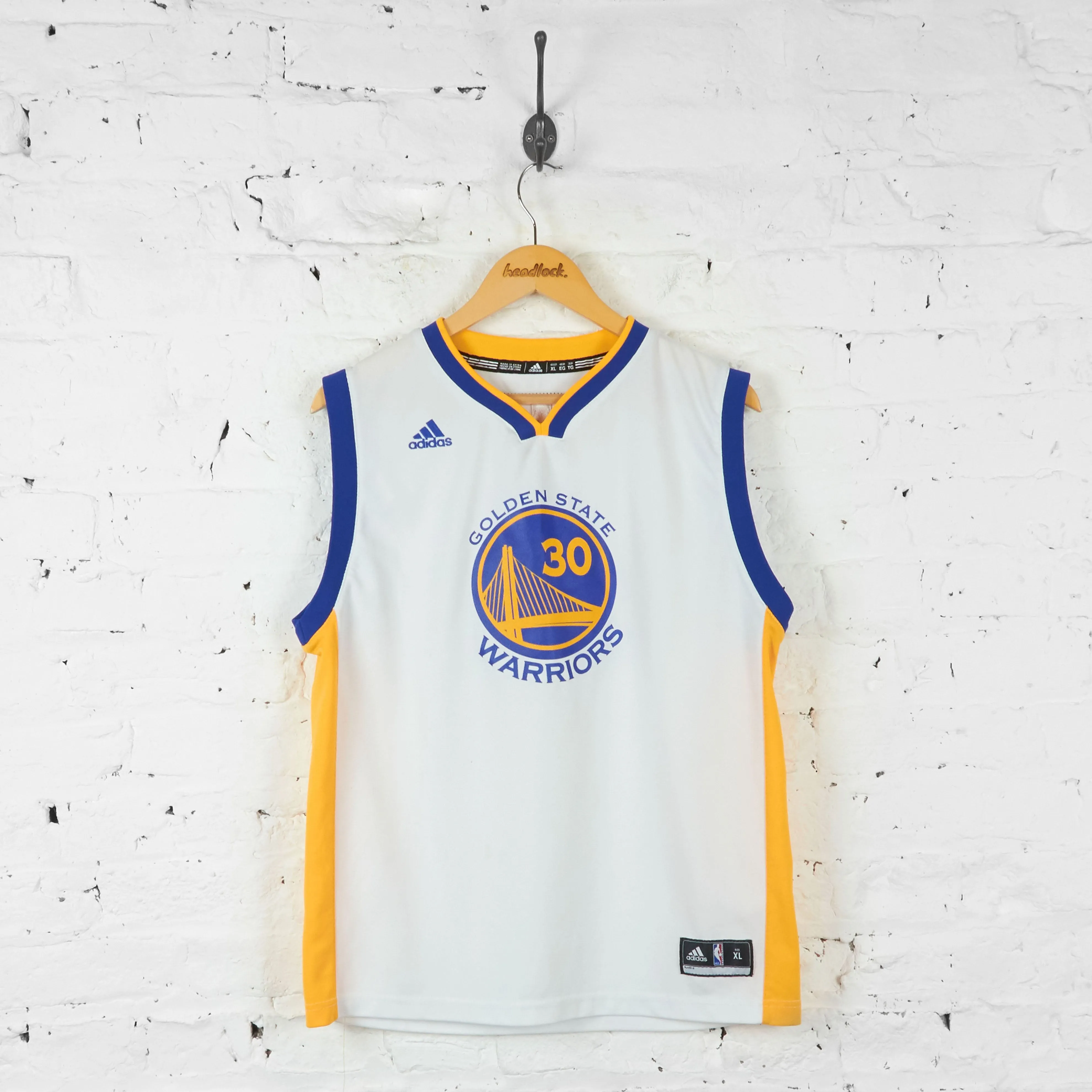 Vintage NBA Golden State Warriors Jersey - White - XL