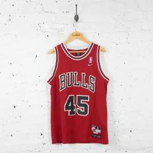 Vintage Nike Chicago Bulls NBA Jersey - Red - S