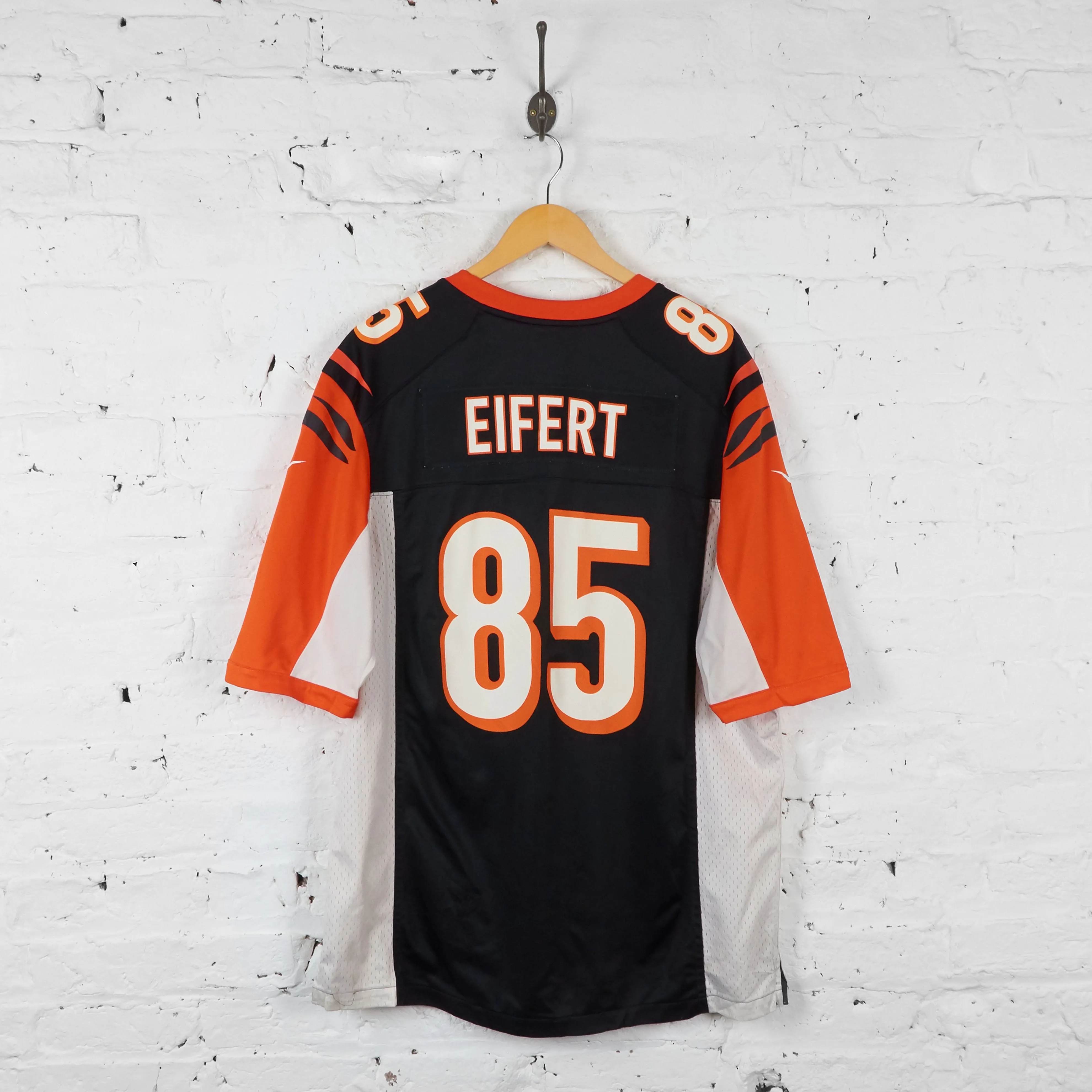 Vintage Nike Cincinnati Bengals NFL Jersey - Black/Orange - XL
