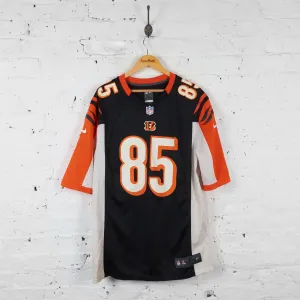 Vintage Nike Cincinnati Bengals NFL Jersey - Black/Orange - XL