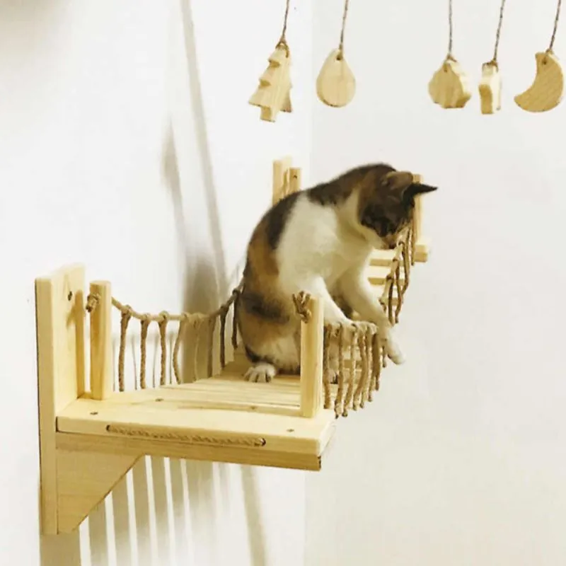 Wall-Mounted Cat Bridge