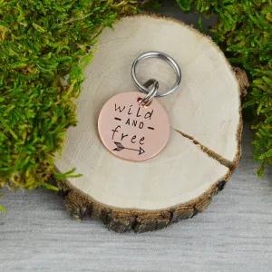 Wild and Free Mini Pet ID Tag