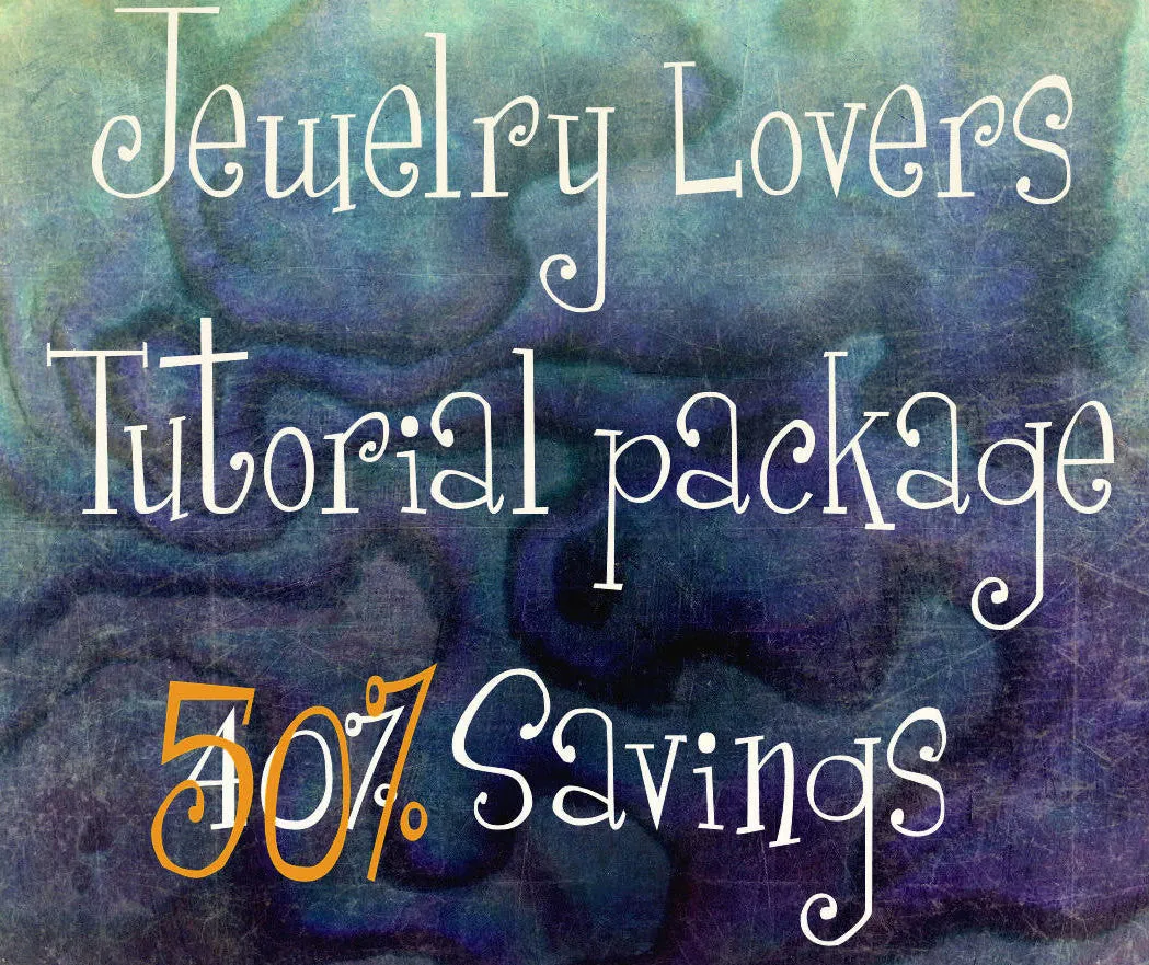 Wire Jewelry Lovers Tutorial Special, 50% Savings on ALL 28 Tutorials 49 Patterns & Variations