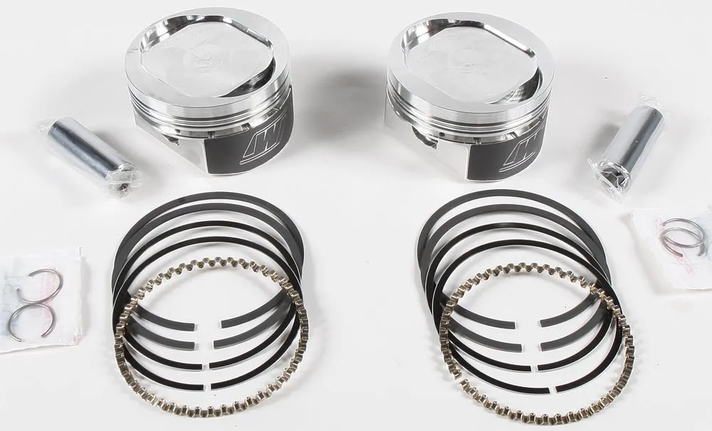 Wiseco K1659 K Piston Kit (73ci., Reverse Dome) - .040in. Oversize to 3.538in., 9.5:1 Compression