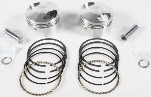 Wiseco K1686 K Piston Kit (73ci., Domed) - .010in. Oversize to 3.508in., 10.5:1 Compression