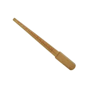Wooden Ring Sizer / Wax Modelling Mandrel (no blade)